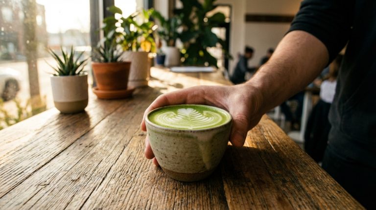 Matcha Latte Hero
